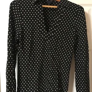 Ann Taylor Polka Dot blouse!